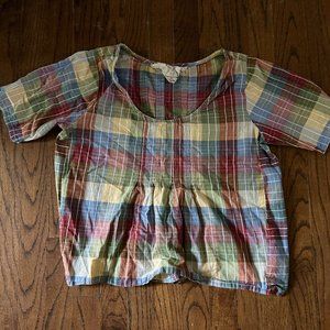 Ace and Jig shop tee in Madras